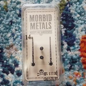 Morbid Metals Gauges, Earrings 14g